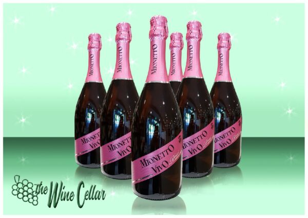 Mionetto Prosecco Vivo Rose (6 bottles)